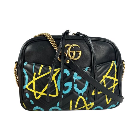 Gucci Other - Gucci Marmont Ghost Leather Crossbody Bag